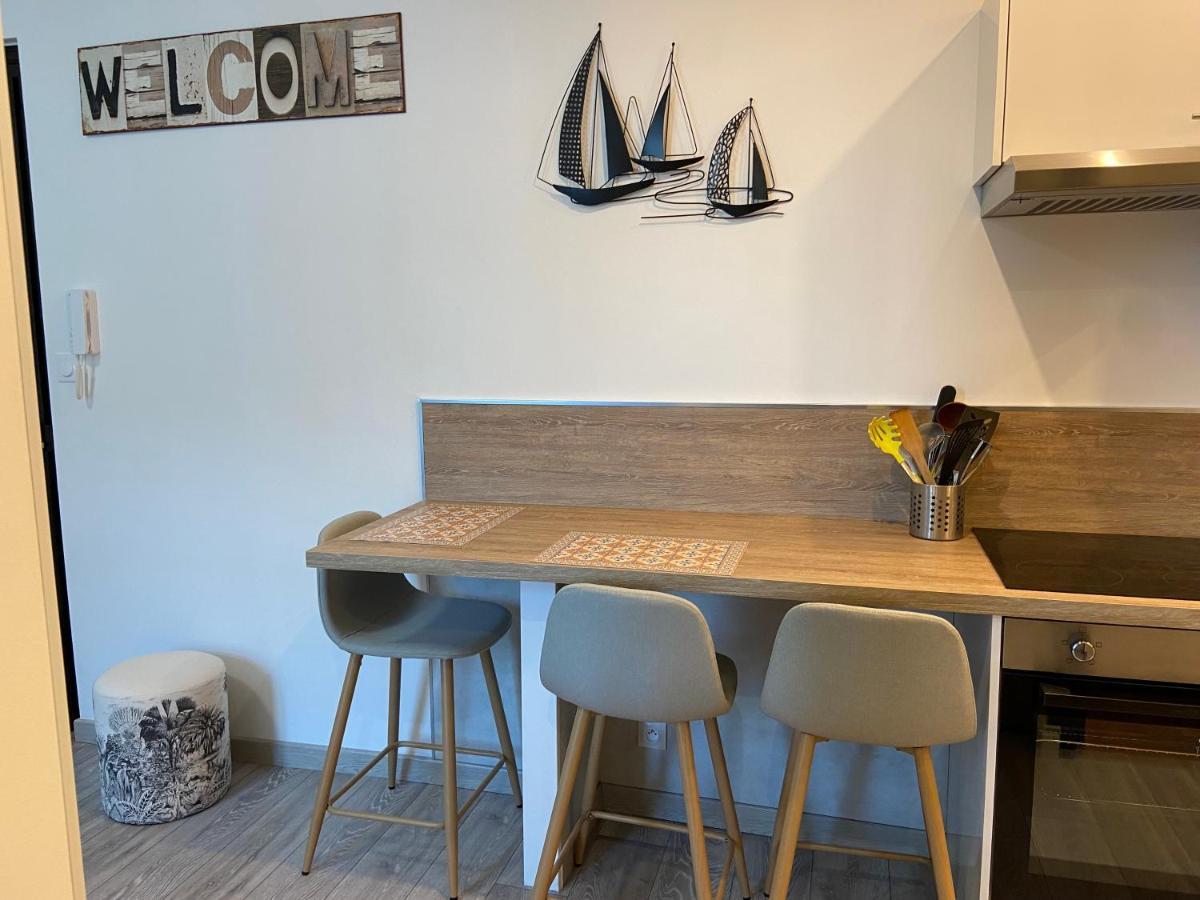 "Appartement Sur Digue" Proche De La Plage Avec Wifi Wimereux Luaran gambar