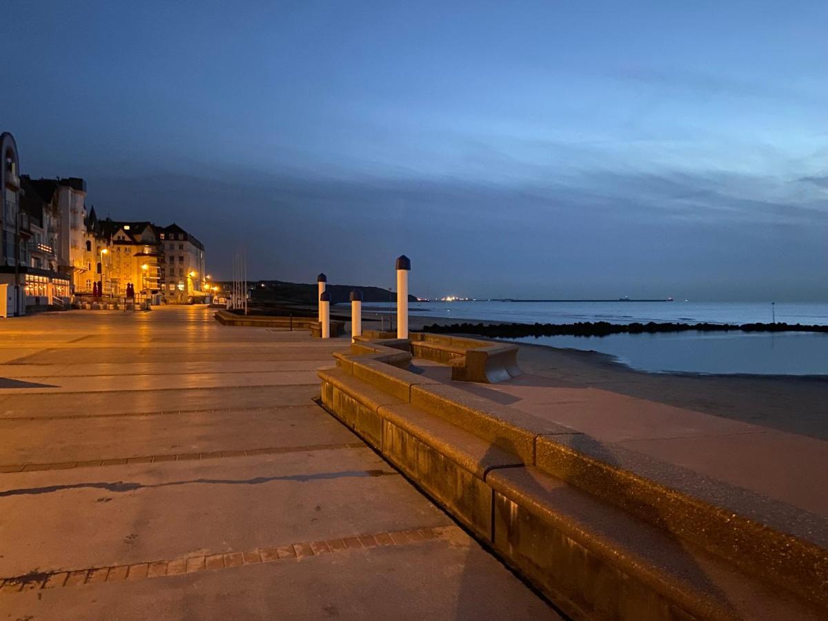 "Appartement Sur Digue" Proche De La Plage Avec Wifi Wimereux Luaran gambar