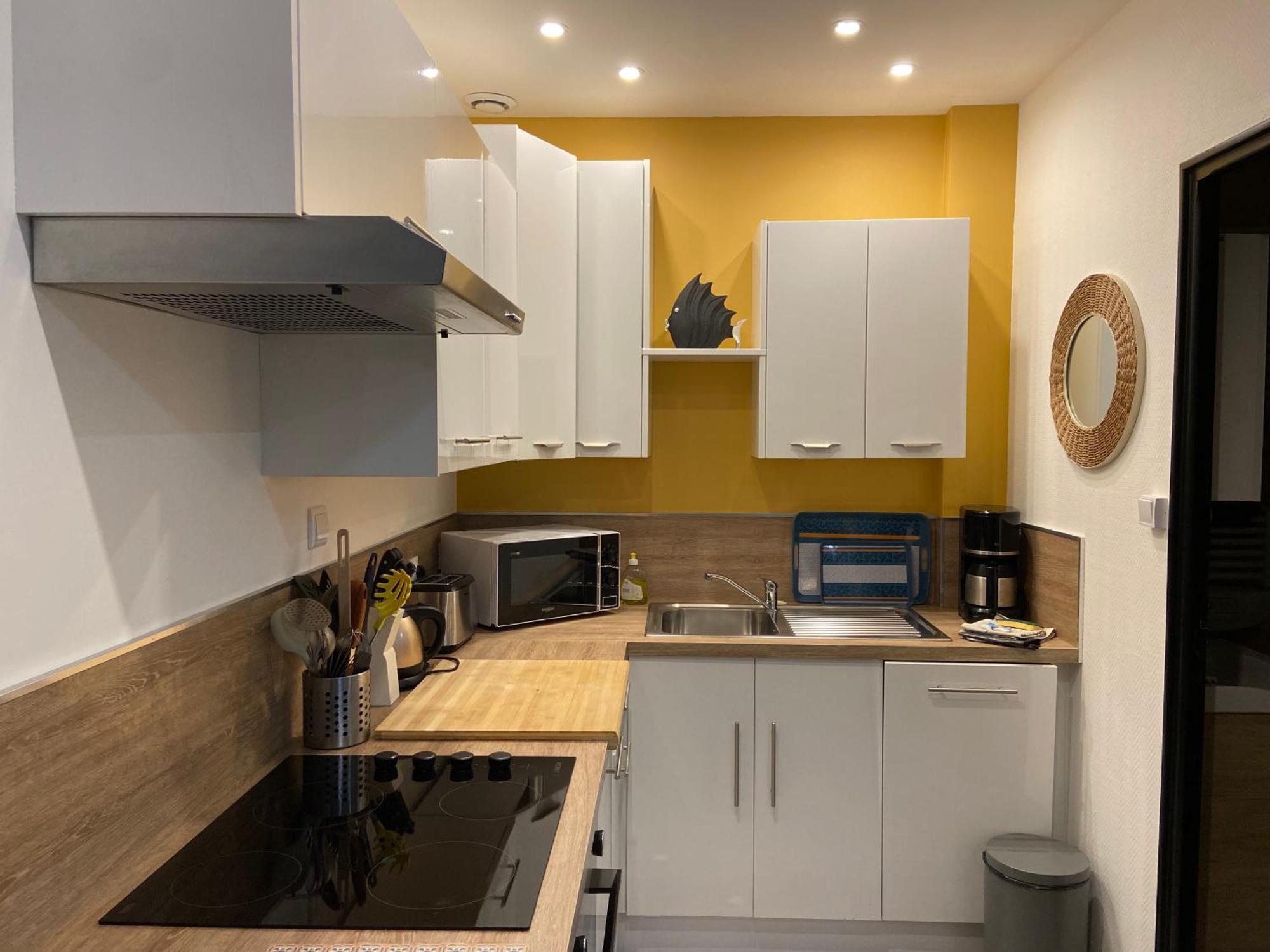 "Appartement Sur Digue" Proche De La Plage Avec Wifi Wimereux Luaran gambar