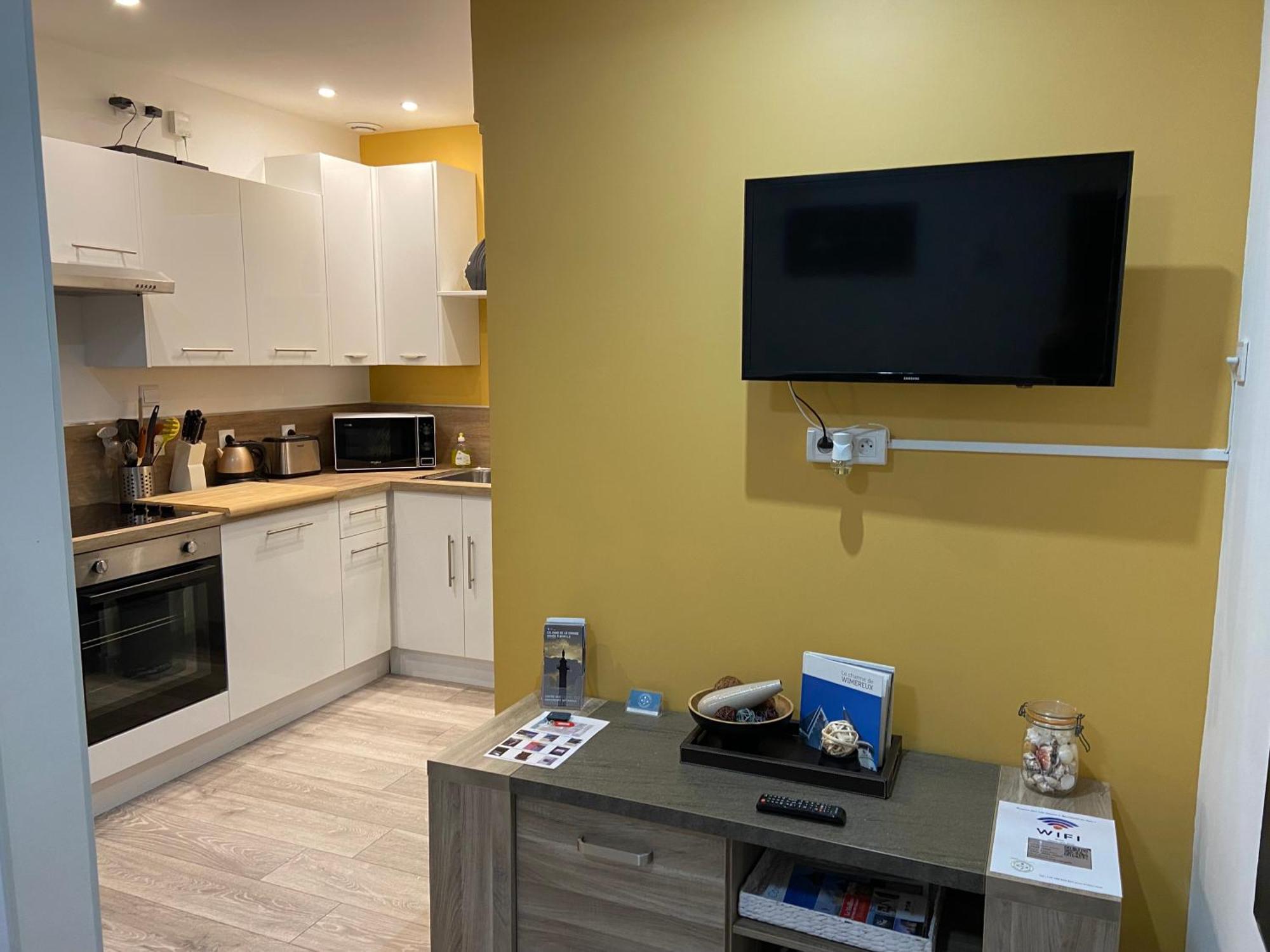 "Appartement Sur Digue" Proche De La Plage Avec Wifi Wimereux Luaran gambar