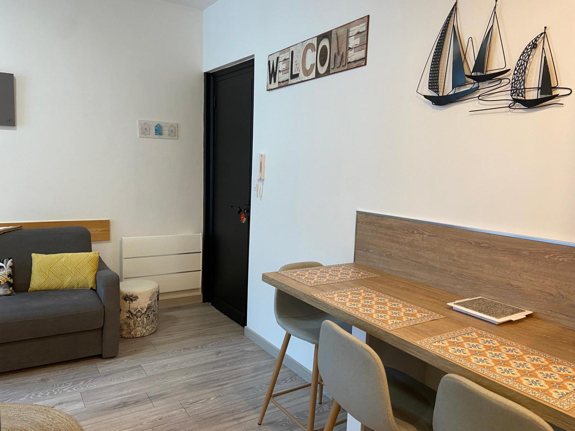 "Appartement Sur Digue" Proche De La Plage Avec Wifi Wimereux Luaran gambar