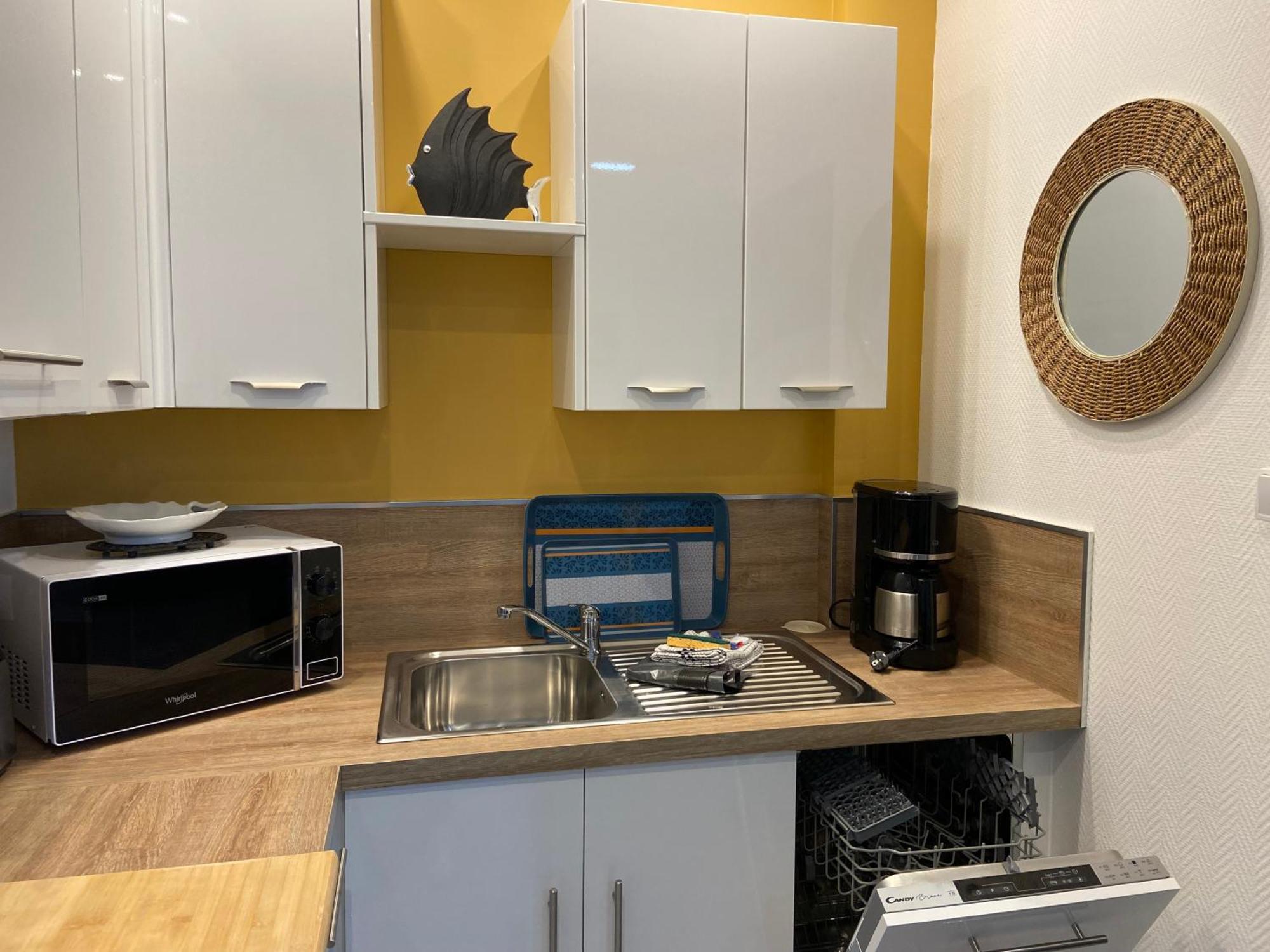 "Appartement Sur Digue" Proche De La Plage Avec Wifi Wimereux Luaran gambar
