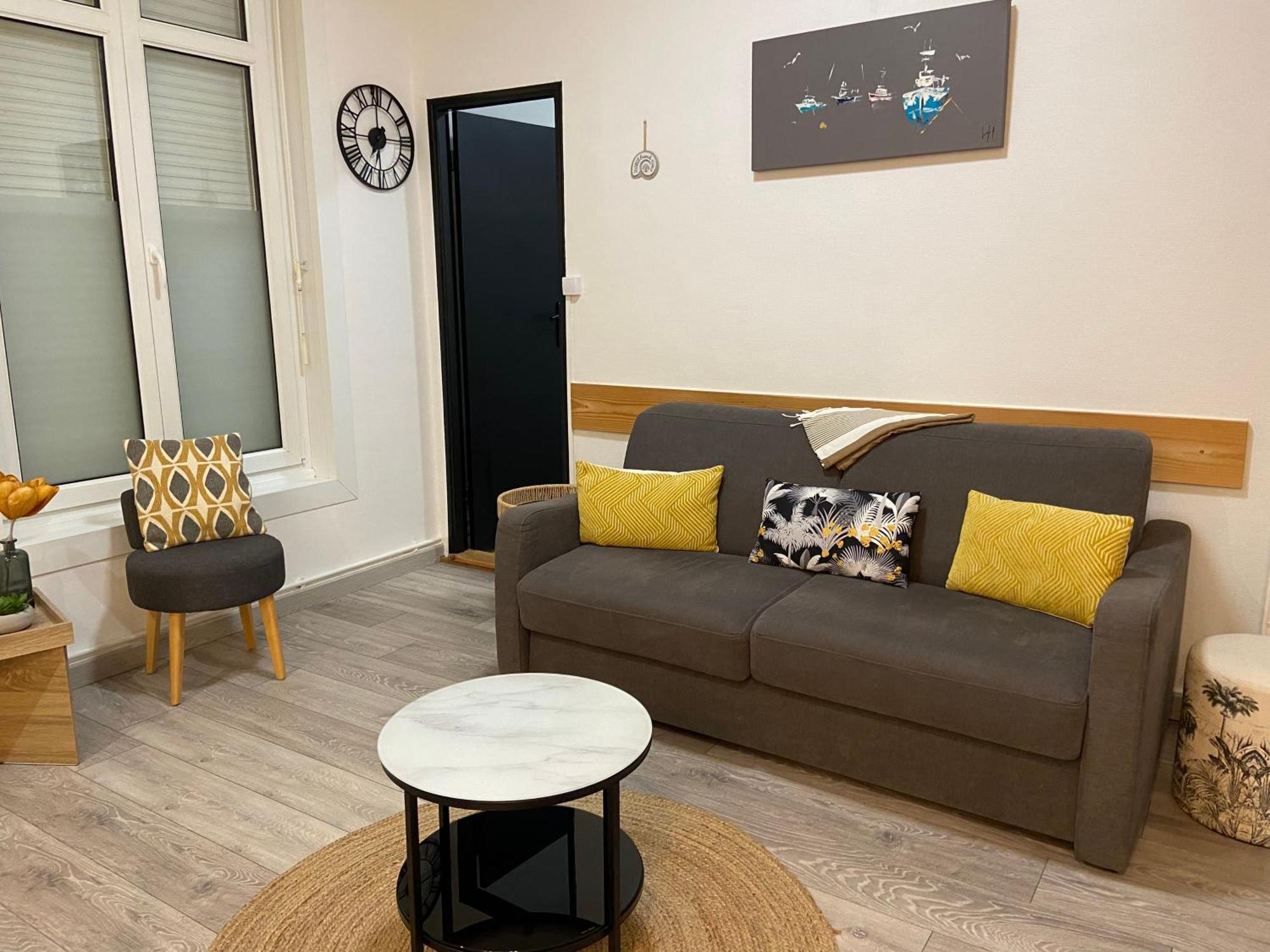"Appartement Sur Digue" Proche De La Plage Avec Wifi Wimereux Luaran gambar